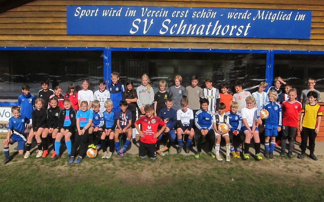 Der SVS veranstaltete in Kooperation mit dem Jugendclub „4live“ wieder das „4live-Fußball-Camp“