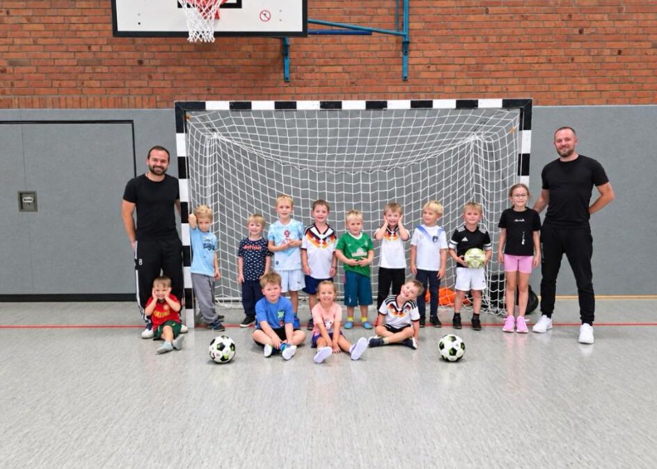 Die Fußball-Minis des SV Schnathorst – kleine Kicker, großes Team